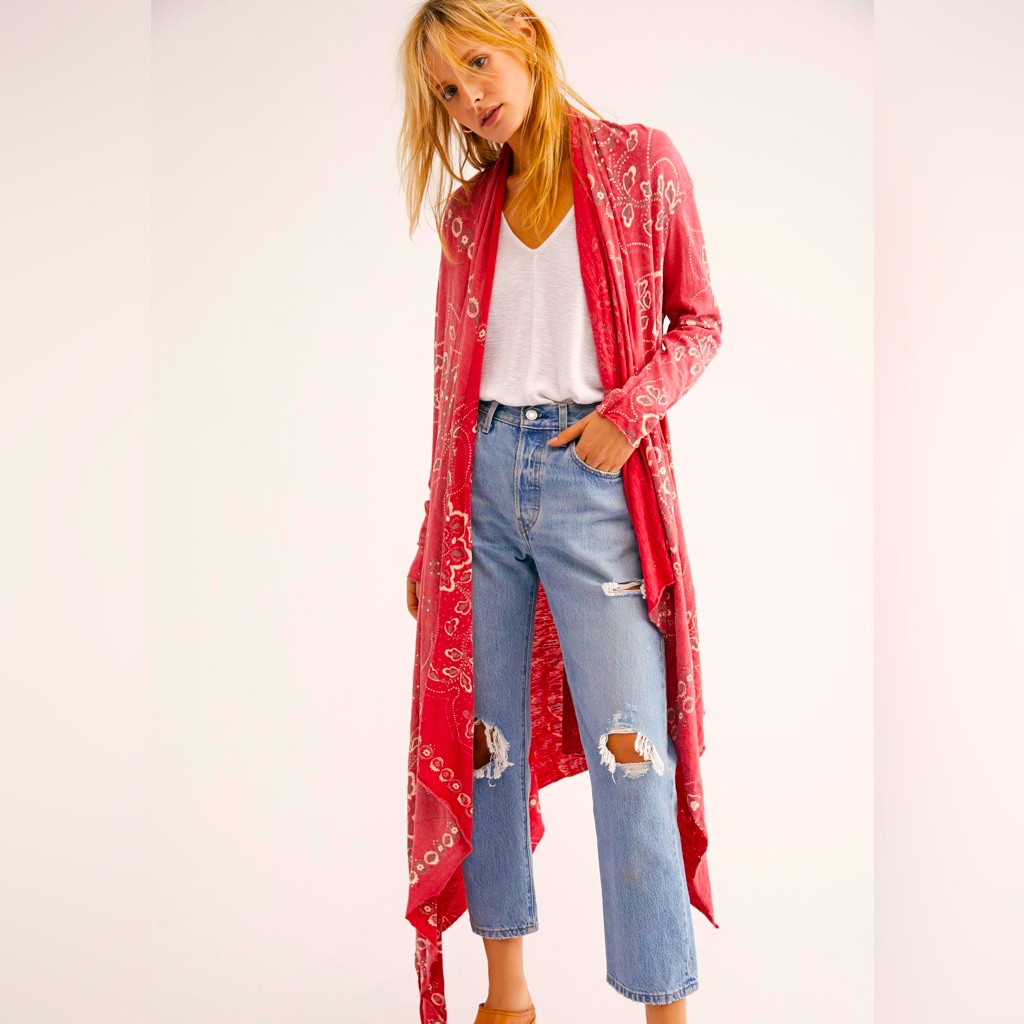 Magnolia Pearl Stargazer In Bandana Print Os